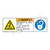 Warning/Moving Parts Label (H1090/6011-M4WH)