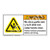 Warning/Moving Parts Label (H1143-388WHP)