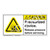 Caution/Pressurized Devices Label (H4005-B61CH)
