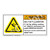 Warning/Keep Off Conveyor Label (H5016-H77WH)