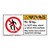Warning/No Step Label (H5080-DY5WH)