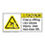 Caution/Heavy Lifting Can Label (H5101-AY3CH)