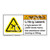 Warning/Lifting Hazard Label (H5101-H0WH)