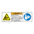 Warning/Crush Hazard Label (H5130/6127-G79WH)
