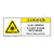Caution/Laser Radiation Label (H6003-101CH)