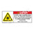 Danger/Invisible Laser Label (H6003-135DH)