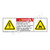 Danger/Shock And Arc Flash Label (H6010/6006-K07DH)