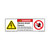 Danger/Severe Shock Label (H6010/6062-KEDH)