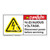 Danger/Hazardous Voltage Label (H6010-18DH)