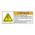 Warning/UPS Voltage May be Present Label (H6010-9PWH)