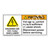 Warning/Hazardous Voltage Label (H6010-AXWH)
