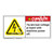 Danger/Hazardous Voltage Label (H6010-CCDH)