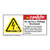 Danger/Hazardous Voltage Enclosed Label (H6010-EBDH)