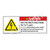 Danger/Hazardous Voltage Label (H6010-GBDH)