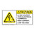 Caution/Avoid Contact Label (H6010-K58CH)