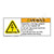 Warning/Hazardous Voltage Present Label (H6010-MVWH)