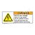 Warning/Hazardous Voltage Label (H6010-PGWH)