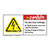 Danger/Hazardous Voltage Label (H6010-SBDH)