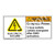 Warning/Computer Power Label (H6010-TXWH)