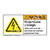 Warning/Hazardous Voltage Label (H6010-Y5WH)