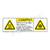 Caution/Hot Or Cold Surface Label (H6043/6044-681CH)