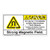 Caution/Strong Magnetic Field Label (H6048-499CH)