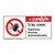 Danger/Stay Clear Label (H6062-86DH)