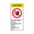 Notice/Do Not Open Label (H6062-G52NV)
