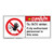 Danger/Do Not Enter Label (H6062-P7DH)