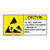 Caution/Contains Parts Label (H6131-382EH)