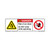 Danger/Arc Blast Risk Label (H6643/6062-W94DH)