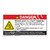 Danger/Shock & Arc Flash Label (H6643-1PDH)