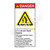 Danger/Electric Arc Flash Label (H6643-260DV)