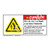 Danger/Shock And Arc Flash Label (H6643-K07DH)