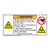 Warning/Can be Harmful Label (HMS-E16WH)