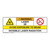 Warning/Invisible Laser Radiation Class 3B Label (IEC3008-H)