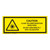 Caution Class 1M Laser Label (IEC-6003-E73-H)