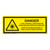 Danger/Class 4 Invisible Laser Label (IEC-6003-F11-H)