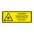 Caution/Class 1M Visible And Invisible Label (IEC-6003-F28-H)