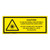 Caution/Class 2M Visible Label (IEC-6003-Y55-H)