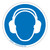 Wear Ear Protection Label (IS6030-)