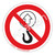 Do Not Lift With Hook/No Lift Point Label (IS6070-)