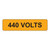 440 Volts Label (V440-)