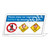 No Diving/No Long Breath Holding Sign (WSS1748-37g-e) )