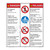 Danger/No Lifeguard on Duty Sign (WSS3404-26b-esm) )