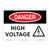 Danger/High Voltage Sign (OS1003DH-)
