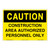 Caution/Construction Area Sign (OS1036CH-)