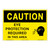 Caution/Eye Protectiom Sign (OS1043CH-)