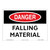 Danger/Falling Material Sign (OS1069DH-)