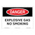 Danger/Explosive Gas Sign (OS1072DH-)